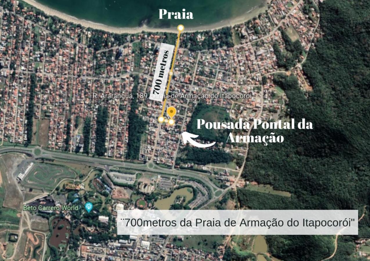 פנייה Pousada Pontal Da Armacao מראה חיצוני תמונה